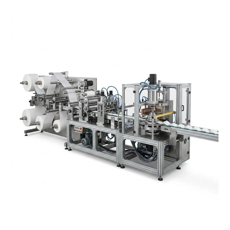 Fully Semi Automatic Sanitary Napkin Making Machine - Bangasree Machinery