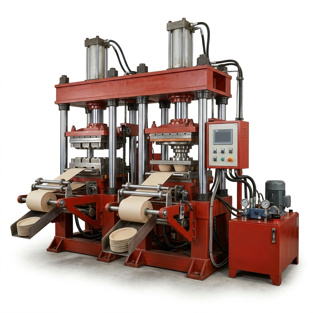 Hydraulic Paper Plate Plant - Bangasree Machinery